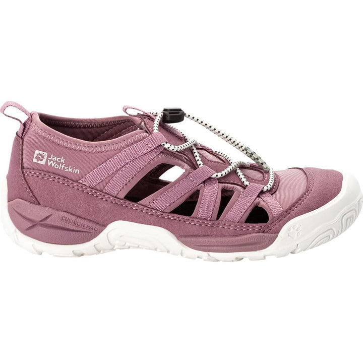 Jack Wolfskin Unisex Kinder Vili K Sandale, 27 EU Ash Mauve