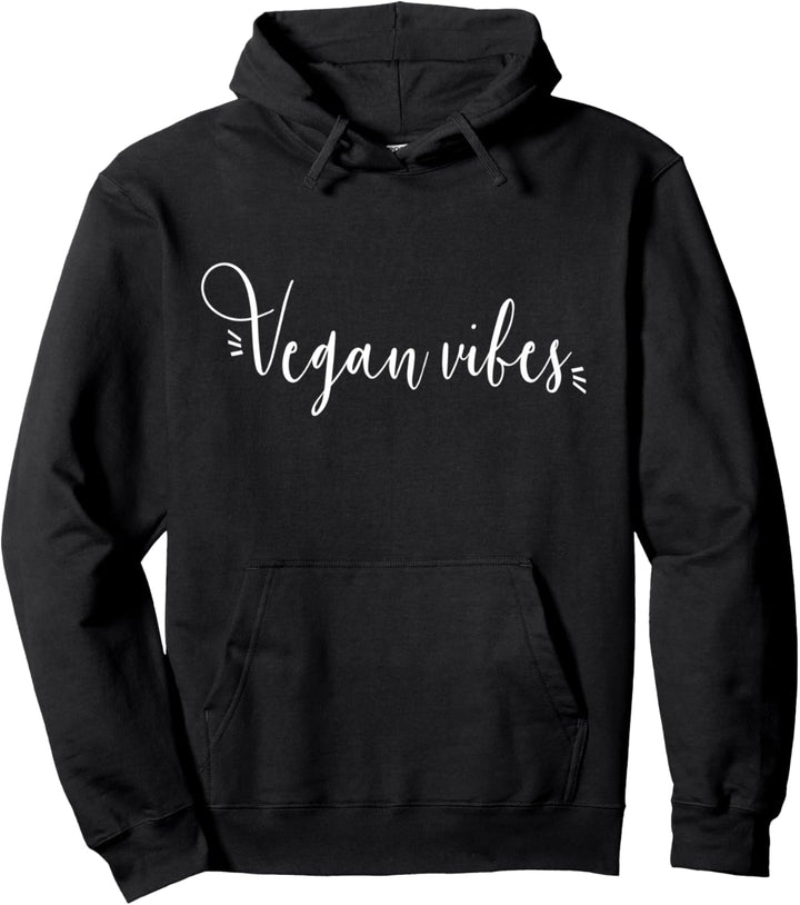 Vegan Vibes Vegane Ernährung Tierfreund Aktivismus Vegan Pullover Hoodie