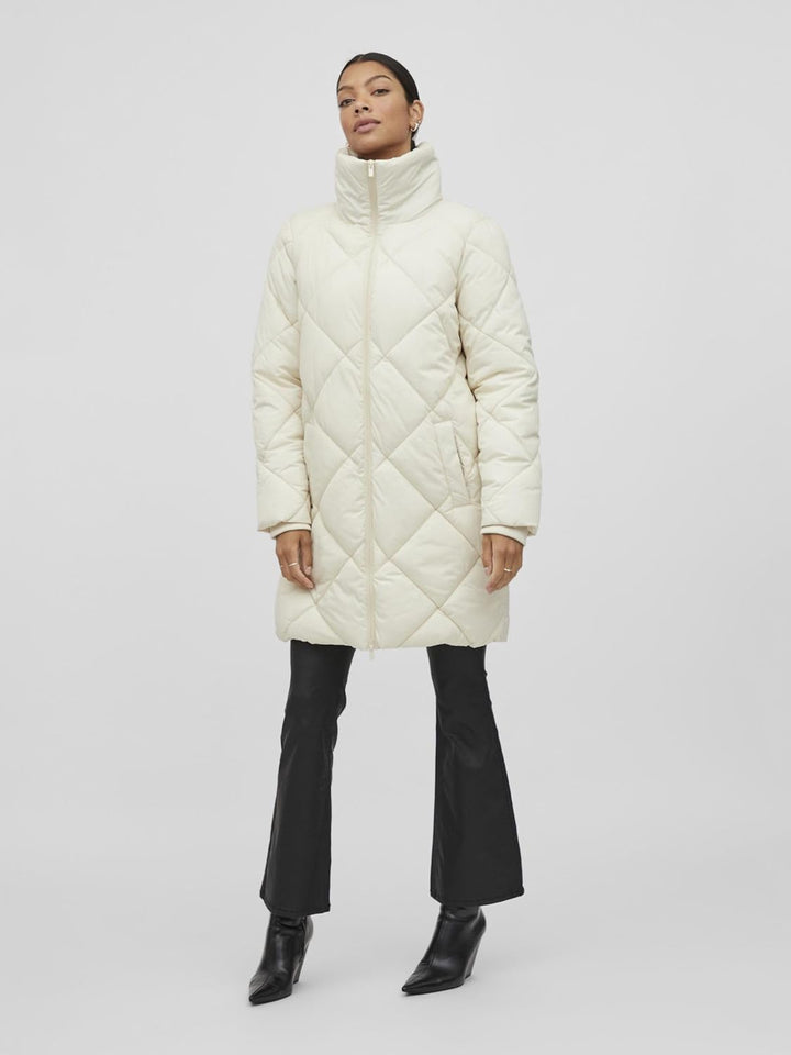 Vila Damen Viadaya New Quilt Jacket/Su-Noos Steppjacke 40 Birch, 40 Birch