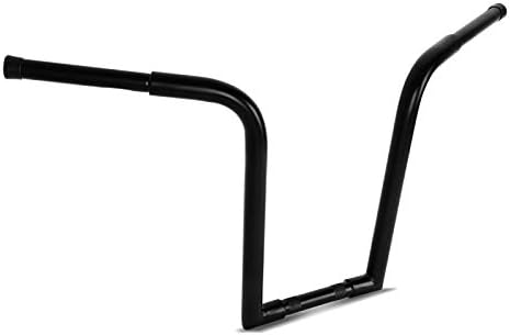 Lenker Fat Ape Hanger Square 16" kompatibel mit Harley Sportster 1200 Nightster schwarz