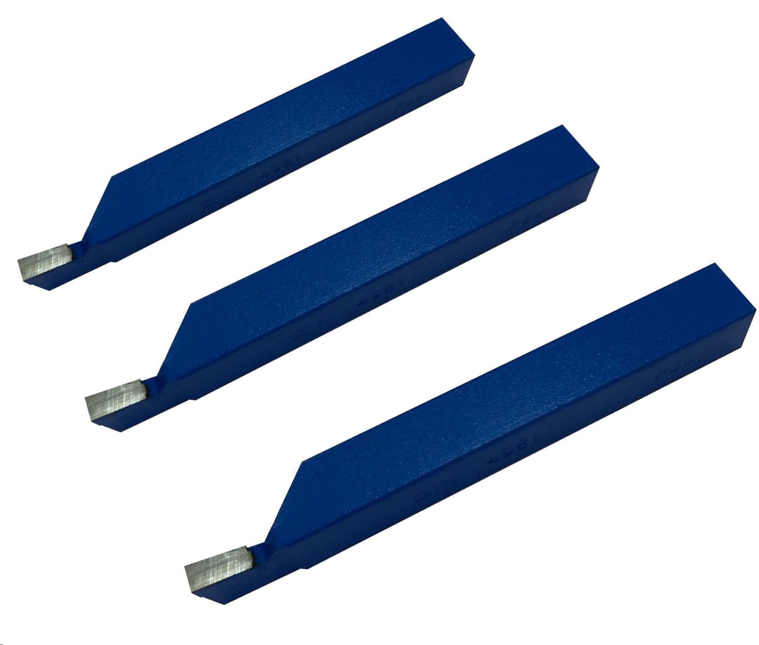 CNC QUALITÄT SET Drehstahl - 3 Stück Abstechstahl - Drehmeissel 16x10 mm