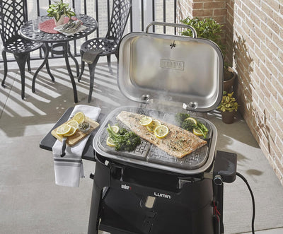 Weber 6614 Lumin Versatility Grill Kit, Silver Standard