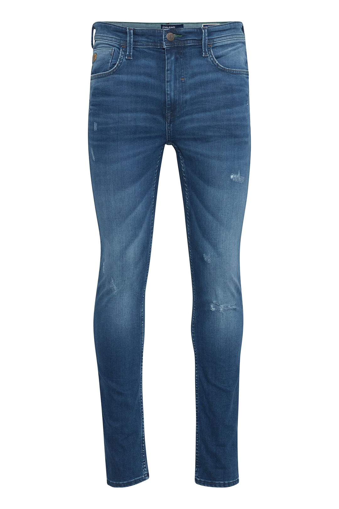 b BLEND Herren Blend Echo Skinny Fit-Noos Jeans 30W / 32L Denim Middle Blue (200291), 30W / 32L Deni
