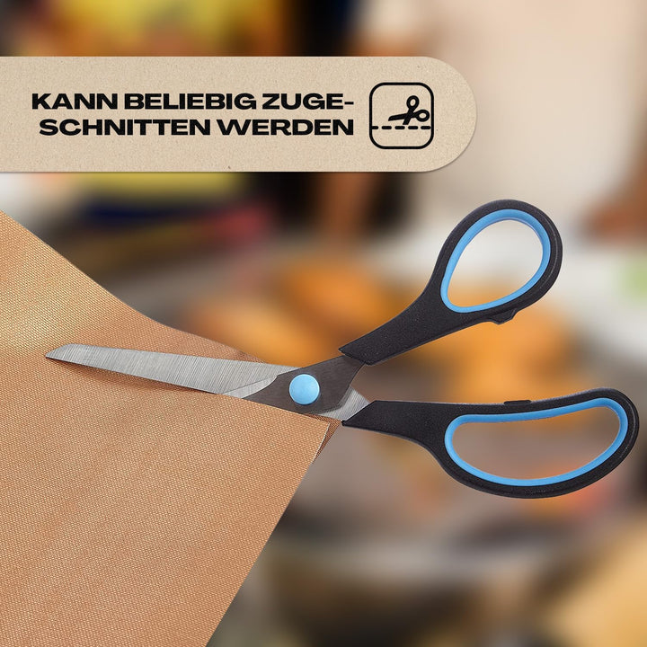 Netrox - Grillmatte für Grillrost und Backofen (4er Set) wiederverwendbare Grill Matte - hitzebestän