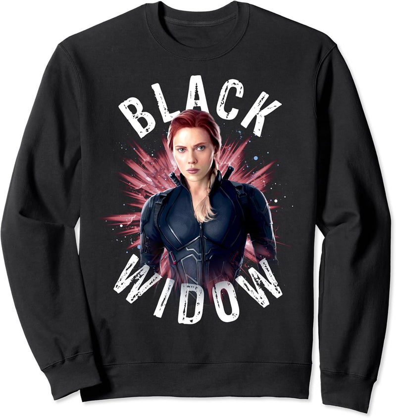 Marvel Avengers: Endgame Black Widow Burst Portrait Sweatshirt