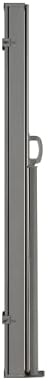 Grindi - Terasse Markise Windschutz Trennwand 160x300 Grau - Mistral Grau 160x300, Grau 160x300