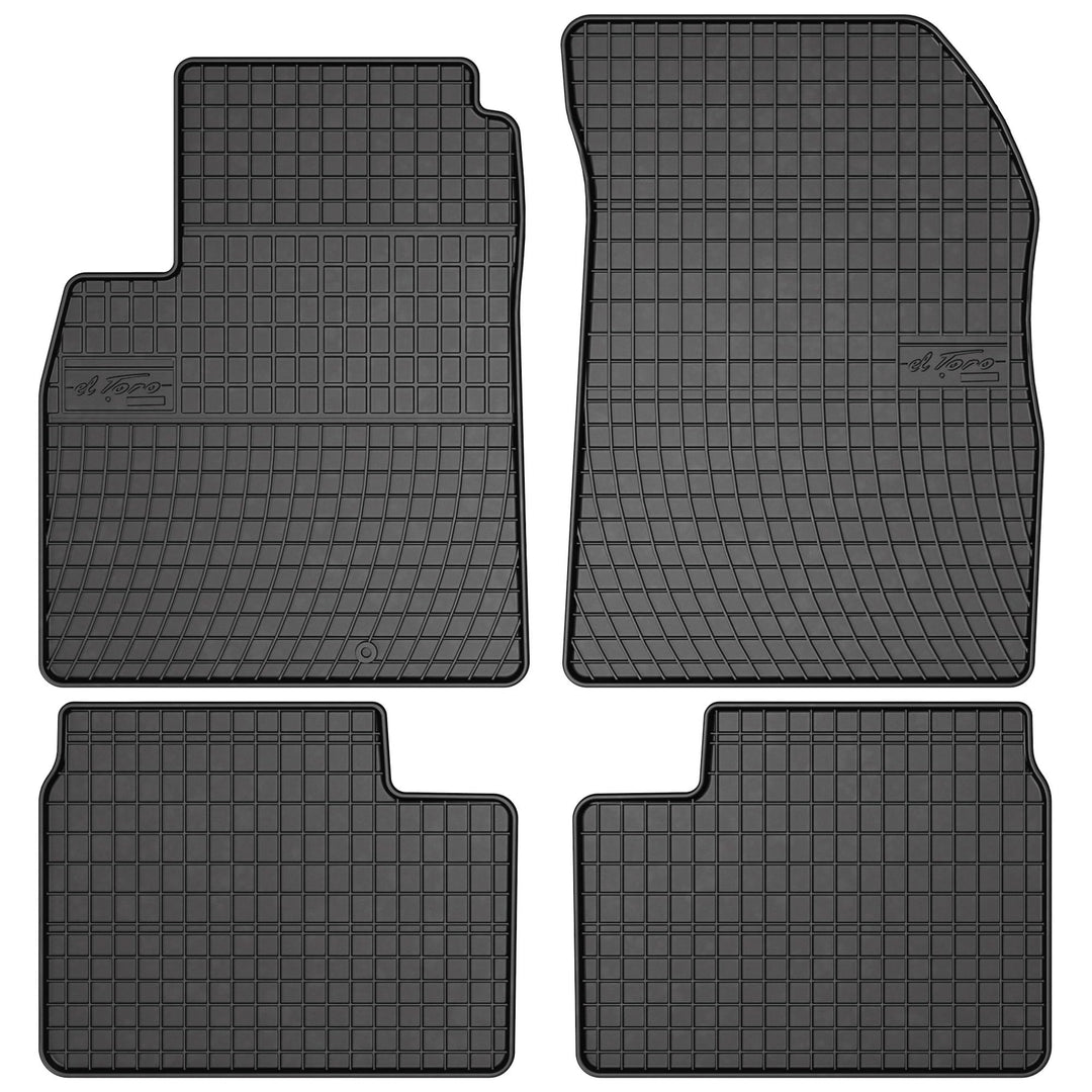 M MOTOS Gummimatten Auto Fussmatte passt für Nissan Micra K13 2010-2016 Verbessern Sie Ihren Reiseko