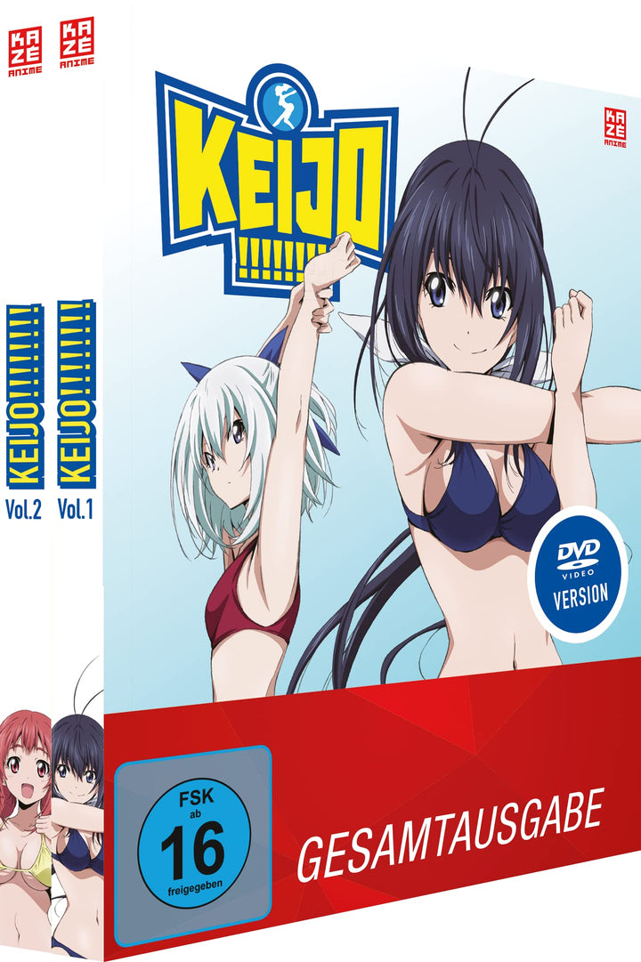 Keijo!!!!!!!! - Gesamtausgabe - Bundle - Vol.1-2 - [DVD], DVD