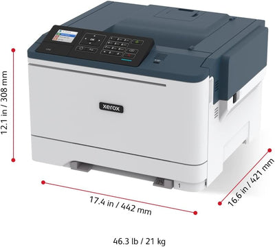 Xerox C310 A4 33 Seiten pro Minute Drucker Vorder/Retro Wireless PS3 PCL5e/6 2 Tabletts insgesamt 25