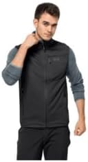 Jack Wolfskin Herren Highest Peak Vest M Weste S Schwarz, S Schwarz