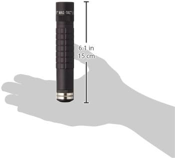 MAGLITE MAG-TAC LED wiederaufladbare Taschanlampe schwarz Akku (LiFePO4) Tactical flach 4006463-SSI,
