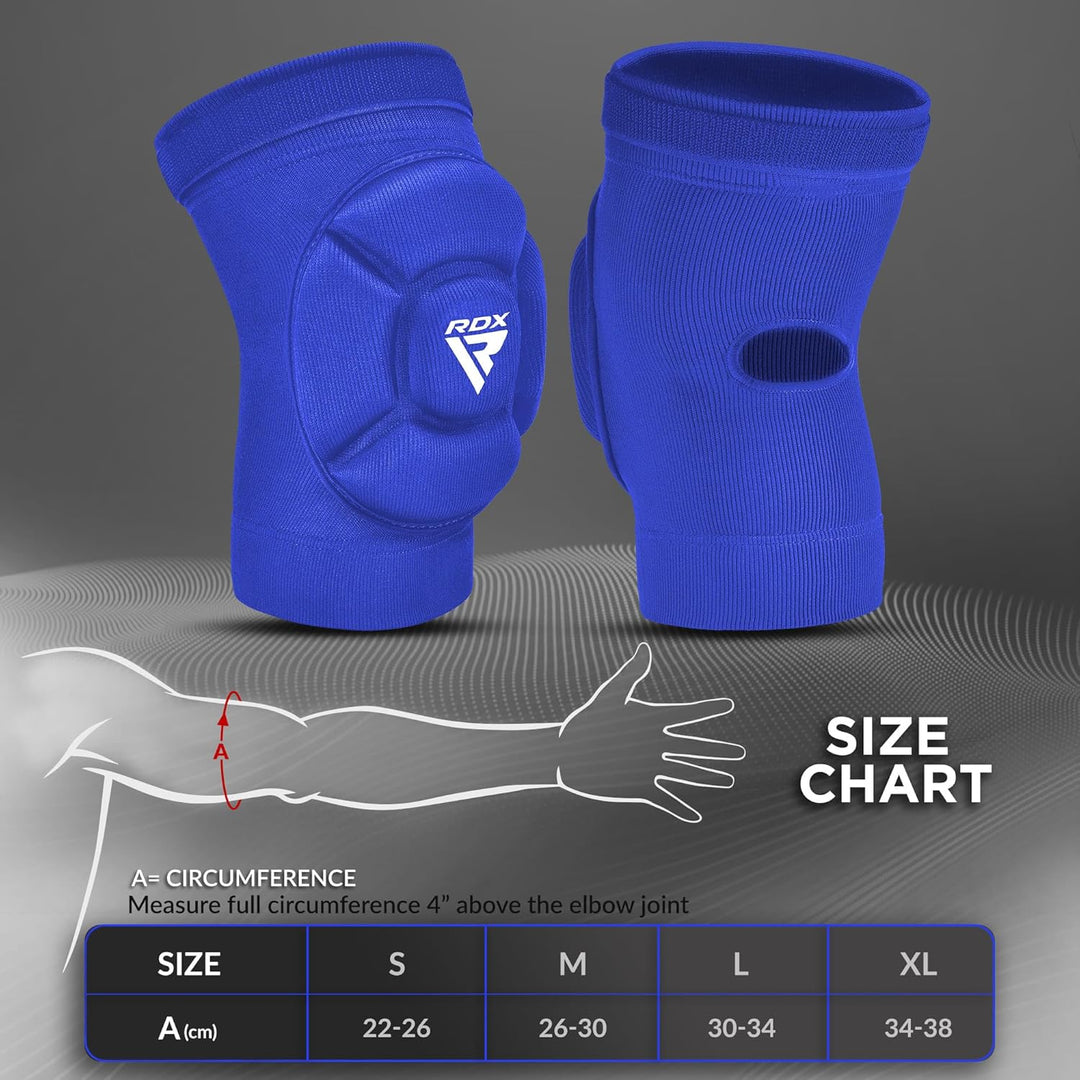 RDX Ellbogenschoner Kampfsport, Ellenbogenschutz MMA Muay Thai, Ellenbogenschützer Thaiboxen Ellboge