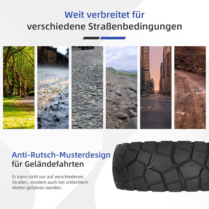 80/50-6.5 Offroad Vakuum Reifen schlauchlose Dicker Elektroroller Antirutsch Ersatzräder Passend für