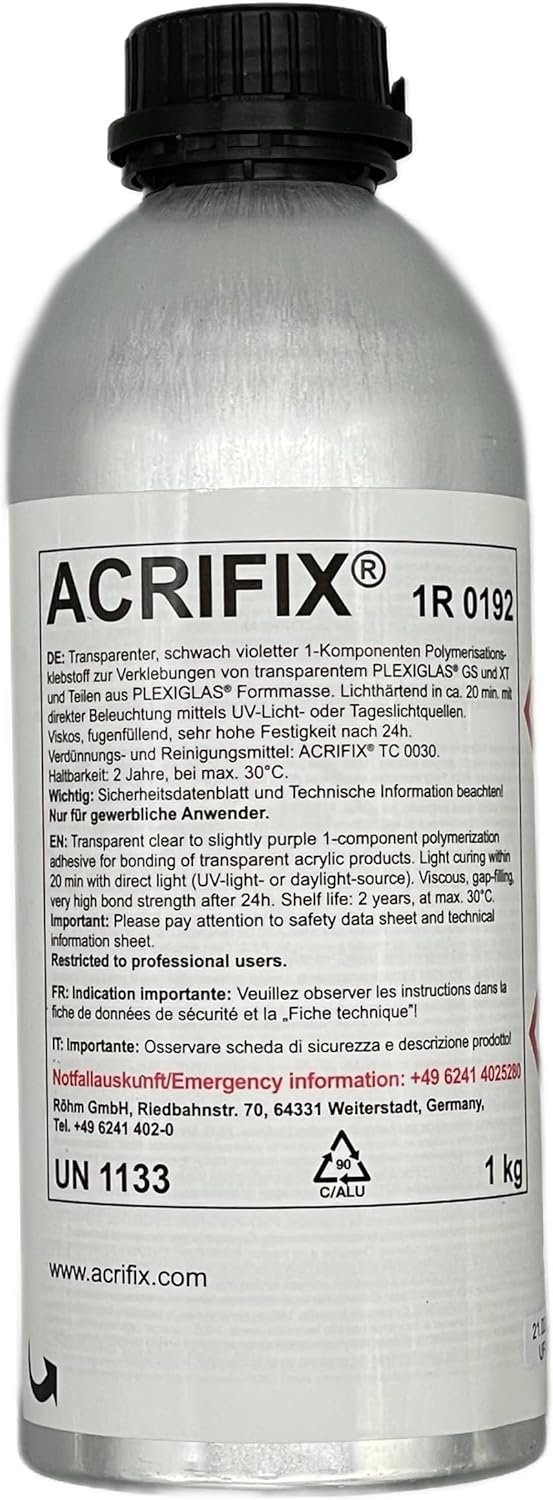 Acrifix 1R 0192 Plexiglas Kleber 1000 Gramm Flasche