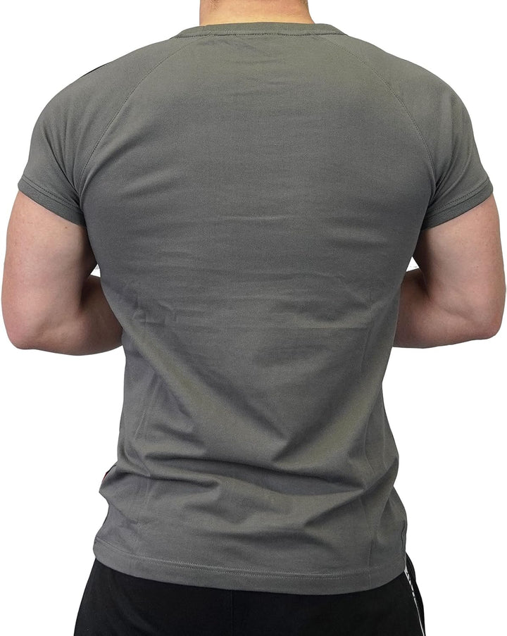 Brachial Premium Herren T-Shirt Classy Slim-Fit - für Freizeit Bodybuilding Workout Gym Kraftsport F
