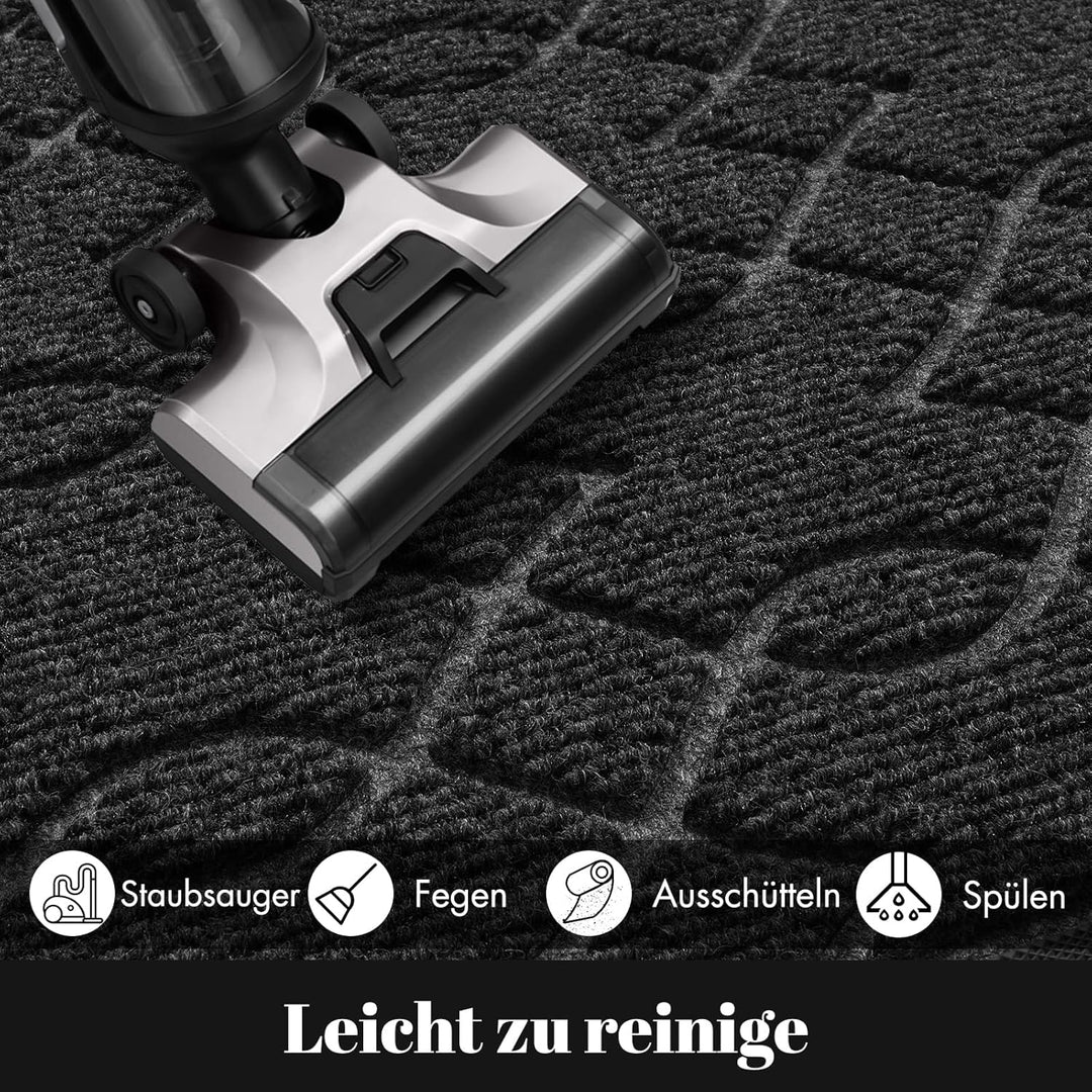 Yimobra Fussmatte Aussen, Waschbar Wetterfest, 120 x 81 cm, Robuste und Wasserabsorbierende, Schmutz