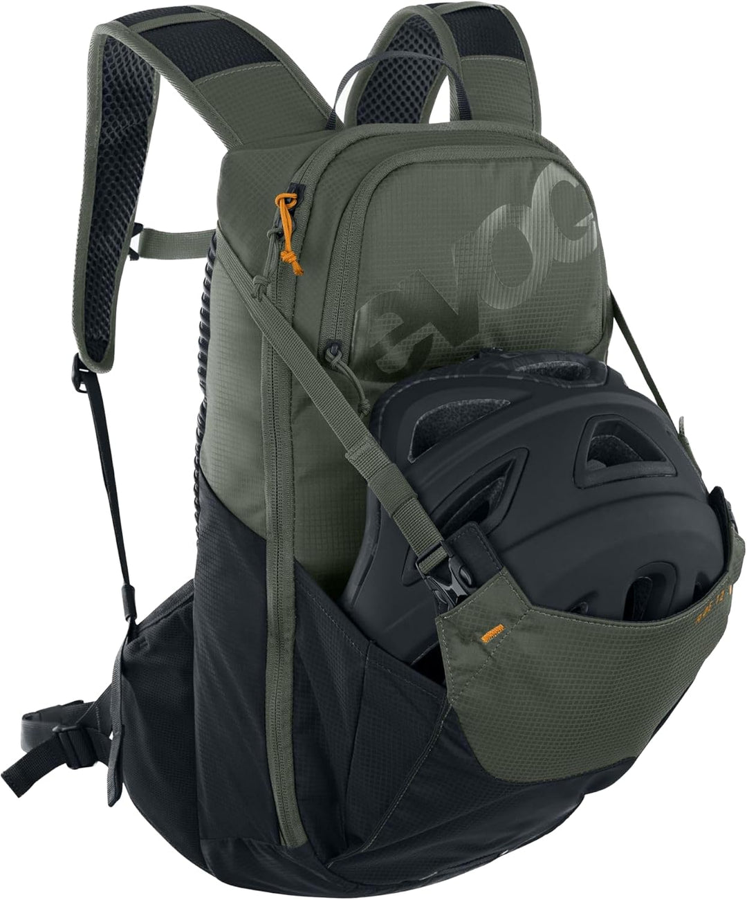 EVOC RIDE 12 Protektor Fahrradrucksack, Trekkingrucksack für Trails &amp; Alltag (cleveres Taschenmanage
