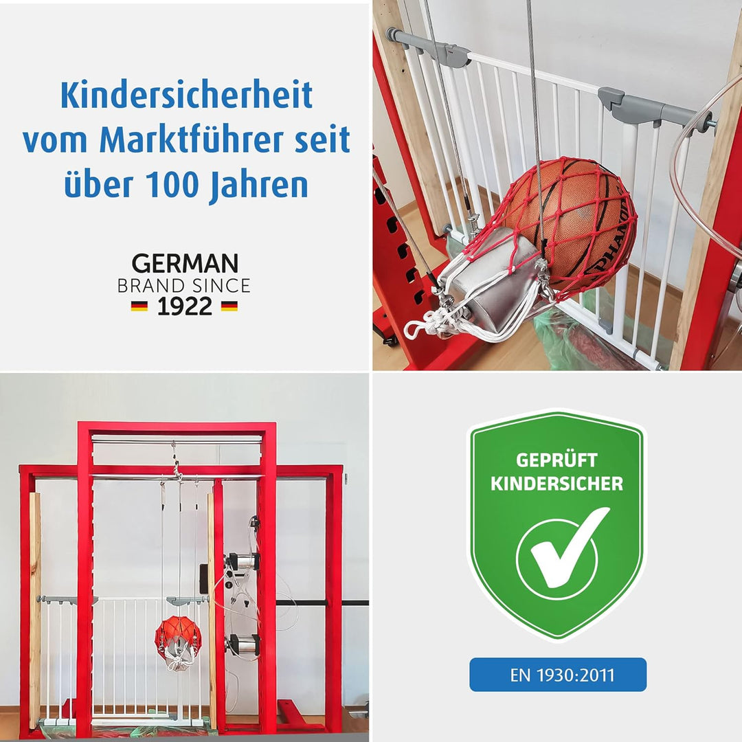 reer Türgitter und Treppengitter Advanced zum Klemmen, kein Bohren, automatisches Schliessen, Durchg