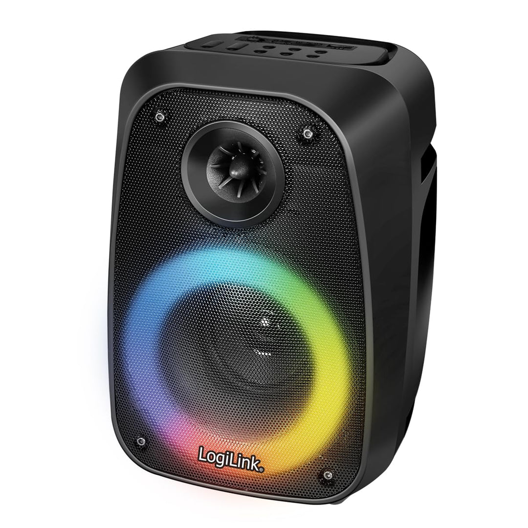 LogiLink SP0065 - BT 5.0 TWS-Lautsprecher (True Wireless Stereo) zum einfachen Koppeln eines weitere
