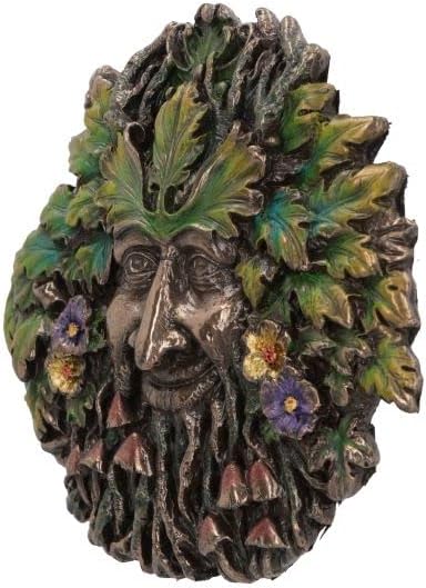 Nemesis Now Spring Equinox Wandschild, bronzefarben, 13,5 cm