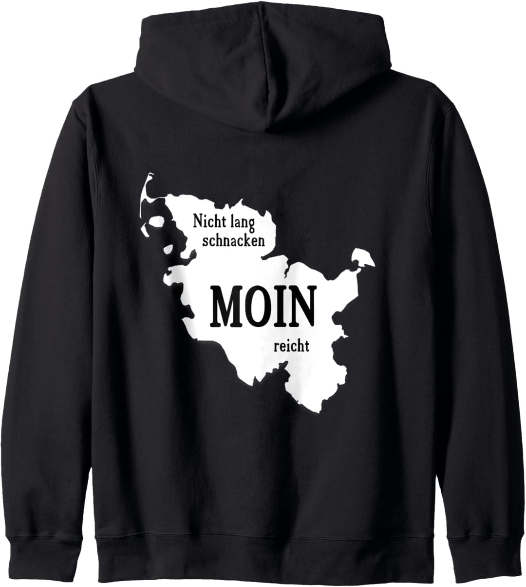 Moin - Nicht lang schnacken - Moin reicht Nord-/Ostsee Kapuzenjacke