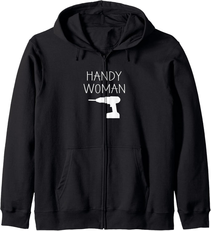 Handy Woman Tools Fix It DIY Kapuzenjacke