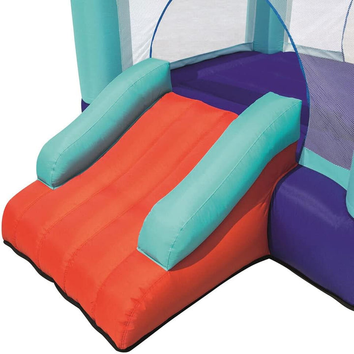 Bestway Up, In & Over™ Hüpfburg, Spring n Slide, 250 x 210 x 152 cm, mit Dauergebläse