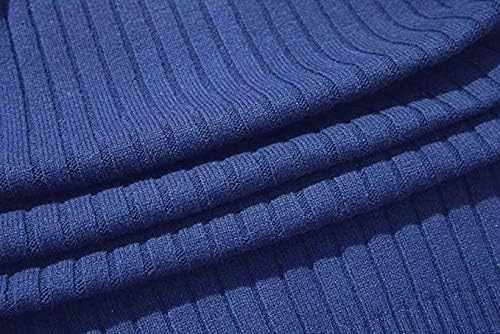 AOLI RAY Herren Strickjacke mit Reissverschluss Cardigan Stehkragen Pullover Feinstrike Sweaters mit