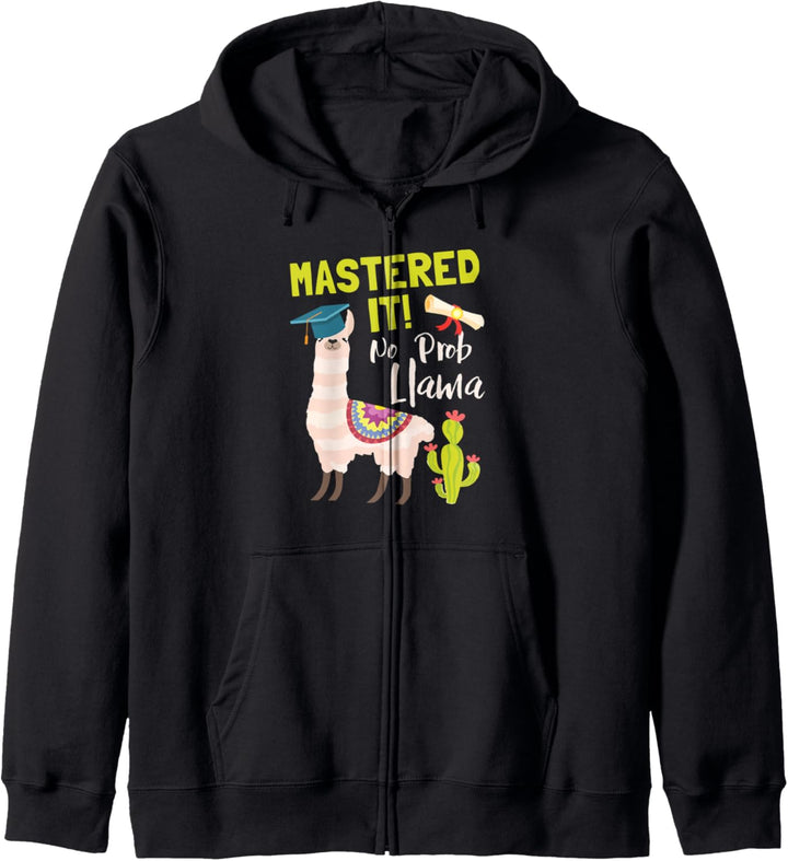 Graduation - Mastered It! No Prob Llama Class Of 2021 Grad Kapuzenjacke