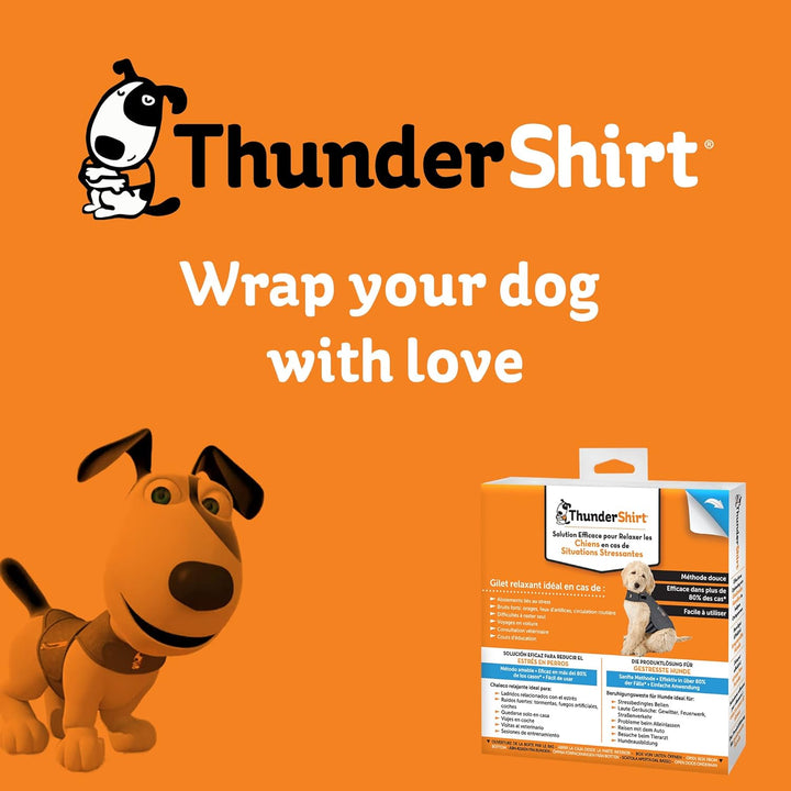 Thundershirt: Beruhigungsweste für Hunde - Grau - Grösse XL