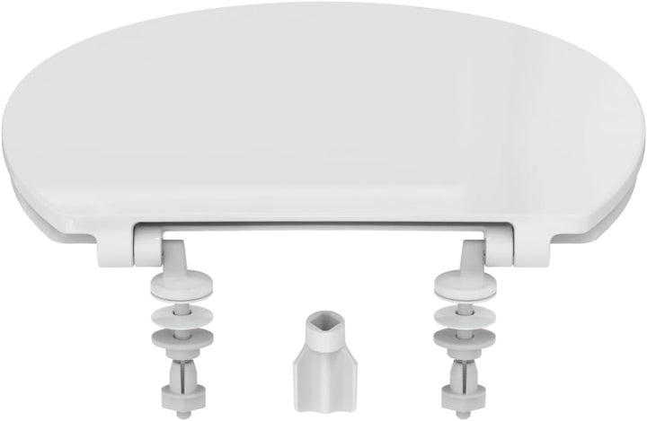Ideal Standard E131601 Sandringham 21 normaler geschlossener WC-Sitz, weiss, Standard Close, Standar