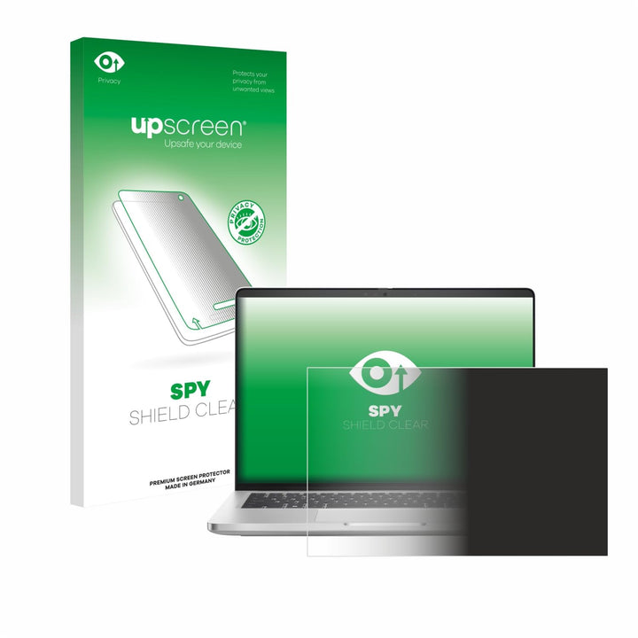 upscreen Anti-Spy Blickschutzfolie für Dell Pro 14 Plus PB14250 Made in Germany, Privacy Screen Disp