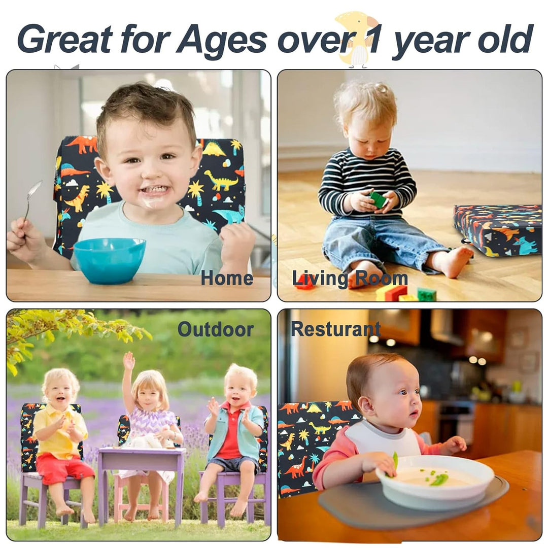 Sitzerhöhung Stühle Kind für Den Tisch, Waschbar 2 Stücke Riemen Sicherheitsschnalle Kinder Booster