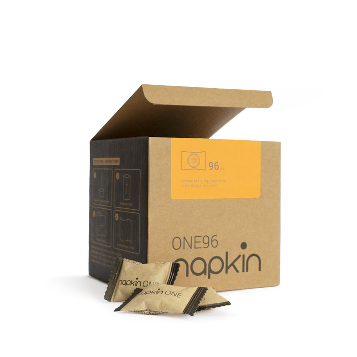Napkin CREHO ONE 96 Komprimierte Reinigungstücher