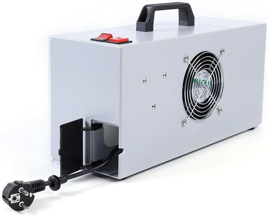 HINOPY 3m³/min Airbrush, 25W Mini Absauganlage Spritzkabine Lackierkabine Sprühbox Für Farbnebel Aus