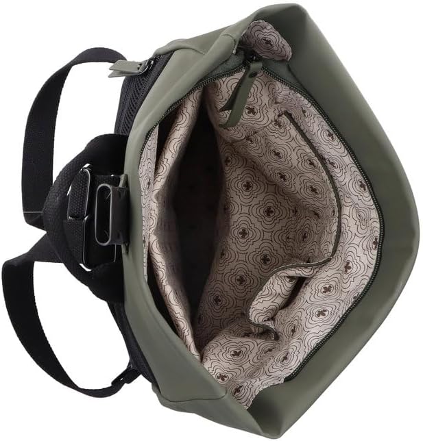 Rieker Damen H1426 Rucksack, Grün, S