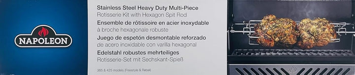 Napoleon Drehspiess Set Heavy Duty für Legend & Rebel 365/425 Artikelnummer 69312