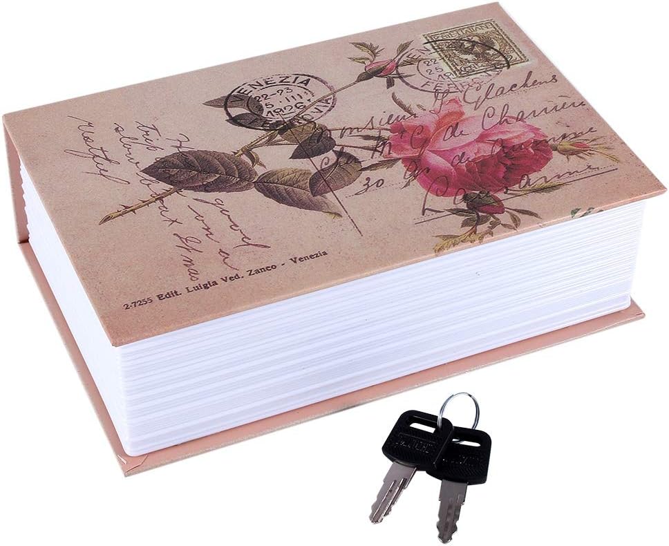 TOPINCN Simulations-Buch-Safe, Umleitungs-Buch-Safe, Geheime, Versteckte Safe-Lock-Box, Wörterbuch-S