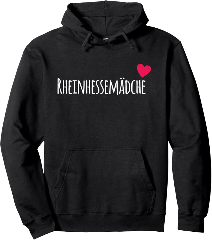 Rheinhesse Mädchen Dialekt Weinfest Winzer und Weingut Pullover Hoodie