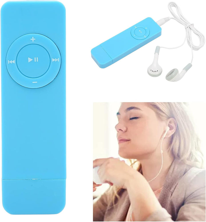 Kompakter und Tragbarer -MP3-Player, Verlustfreier Sound, Unterstützt Bis zu 64 GB für Studenten, di
