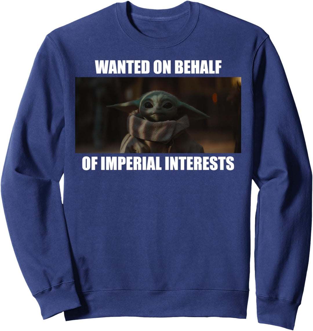Star Wars The Mandalorian The Child Wanted Frame Sweatshirt