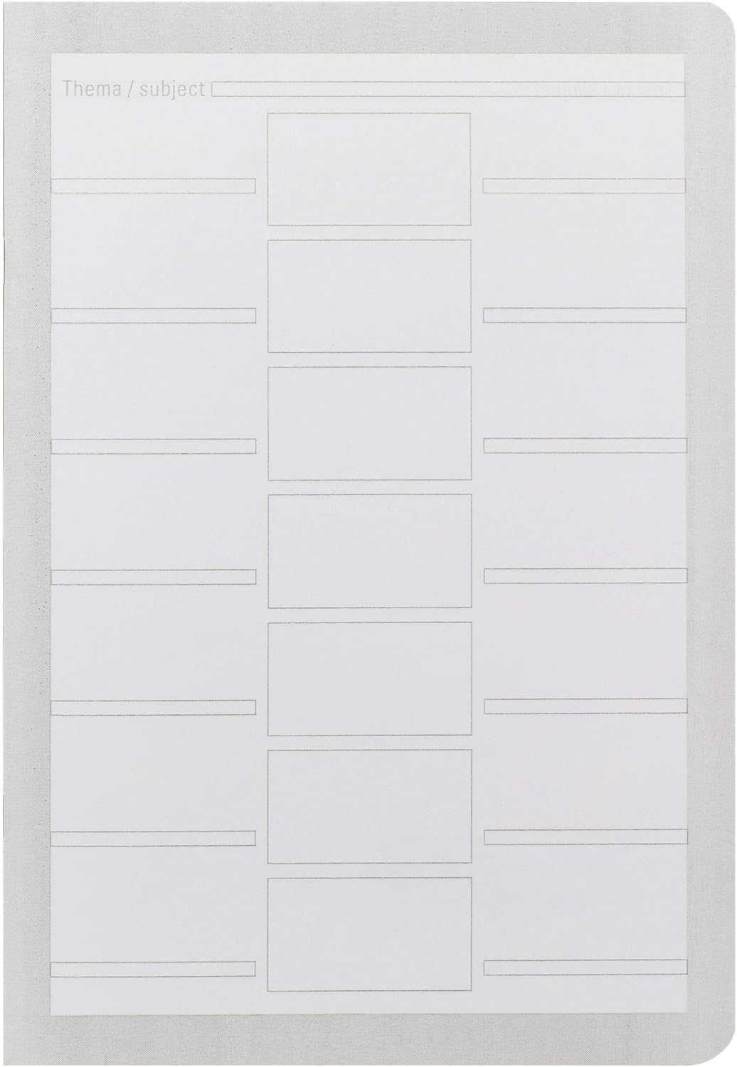 Oxford Vokabelheft, A4, Lineatur 3V (3.Klasse), 16 Blatt, blau, 10 Stück, Lineatur 3V