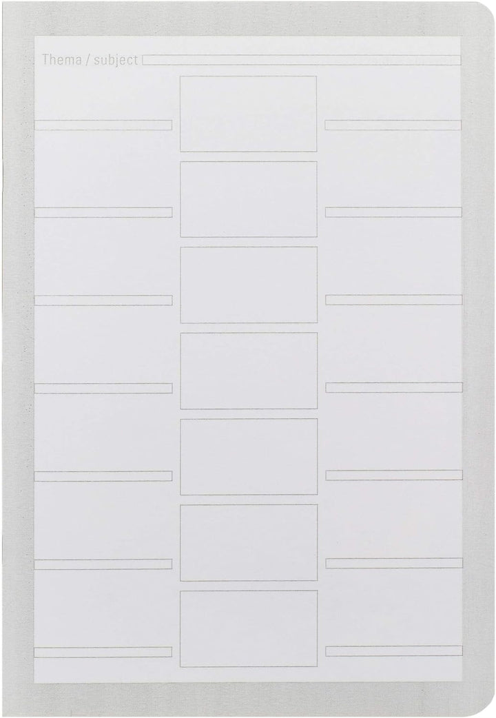 Oxford Vokabelheft, A4, Lineatur 3V (3.Klasse), 16 Blatt, blau, 10 Stück, Lineatur 3V