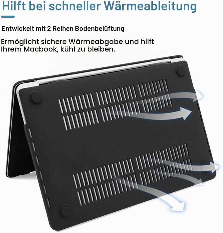 Kompatibel mit MacBook Pro 14 Zoll Hülle 2025 2024 2023 2021 M4 A3112 A3185 A3401 M3 A2918 A2992 M2