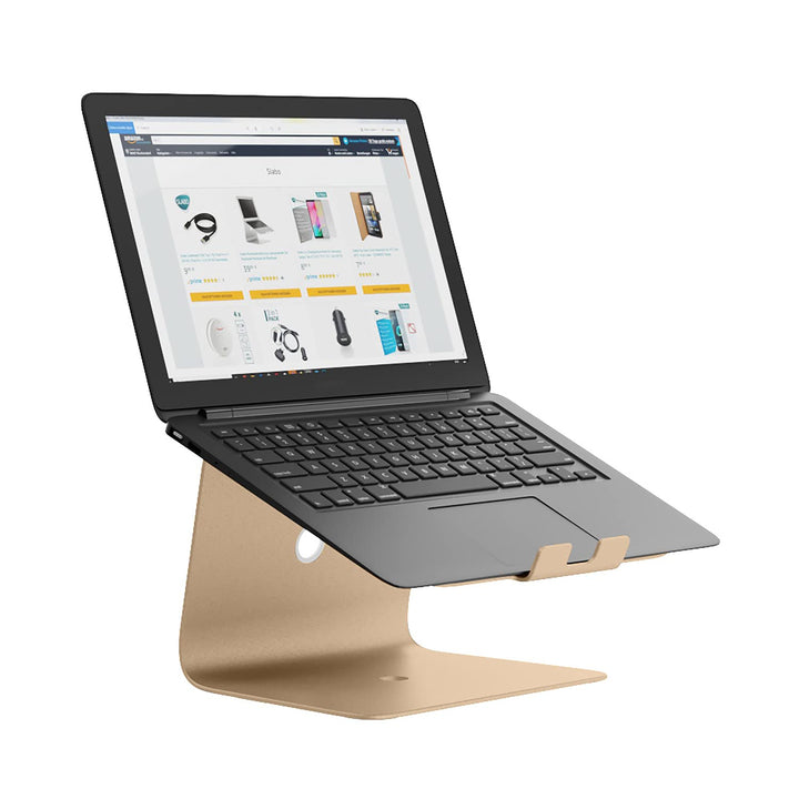 Slabo Notebookhalterung Laptopständer für MacBook | MacBook Air | MacBook Pro | Notebooks Aluminium