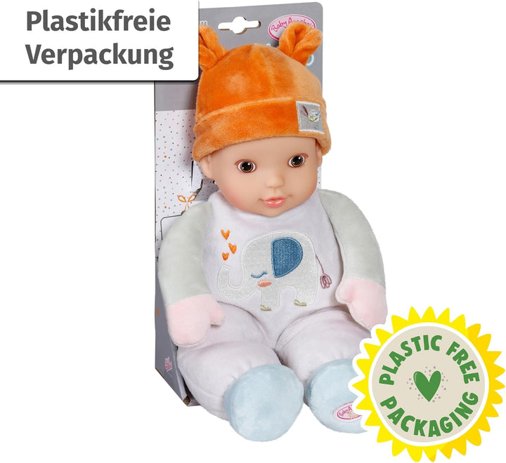Baby Annabell for Babies Sweetie Sand 30cm, weiche 30cm grosse Puppe aus Stoff mit integrierter Rass