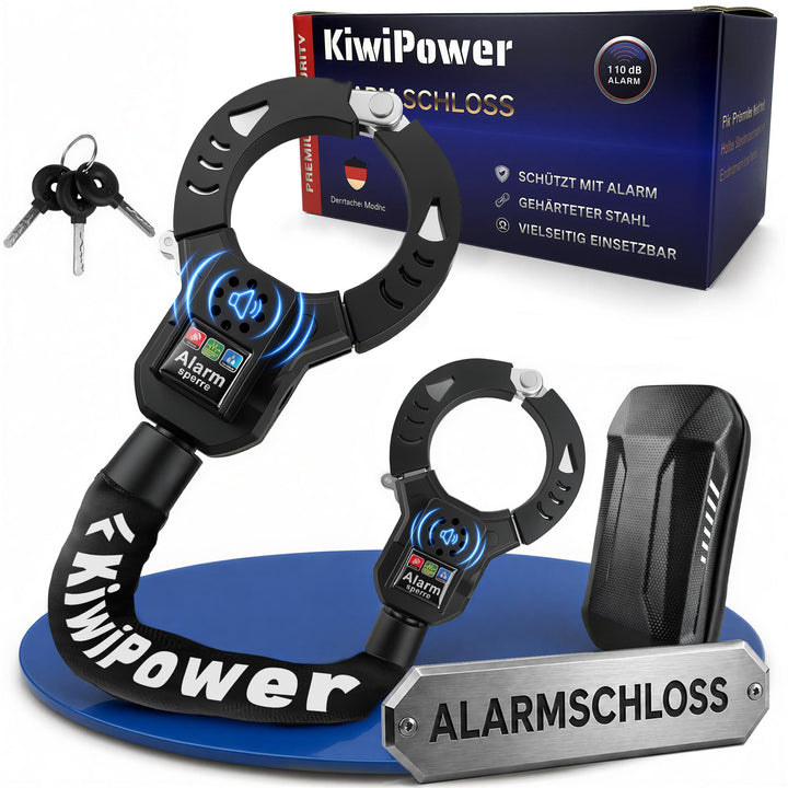 E-Scooter Schloss mit Alarm 110 dB, Handschellenschloss