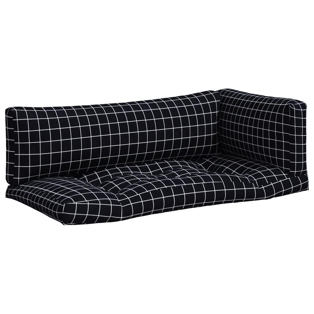 vidaXL Palettenkissen 3-TLG., Palettenauflage für Europaletten, Palettenpolster Palettensofa Outdoor