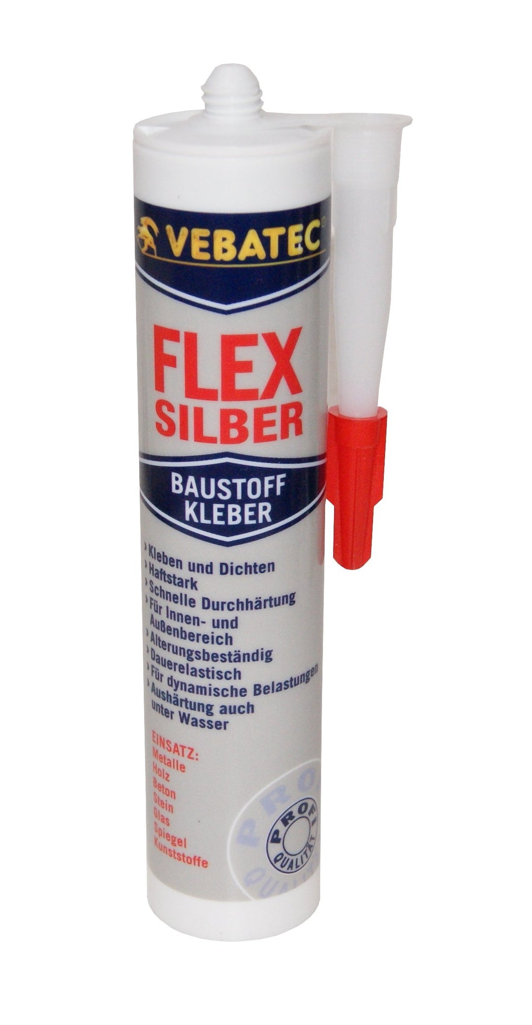 FLEX SILBER Baustoffkleber 290ml dauerelastisch