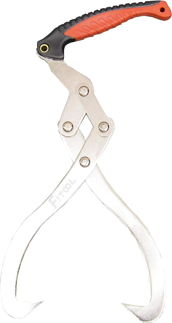 300 mm Log Carrier, Log Tongs, Log Lifting Hook, Timber's Tongs for Lifing Logs, Total Length 17.6